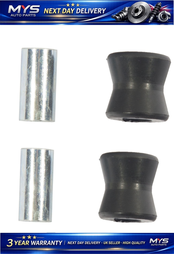2 X Shock Absorber Bottom Bush Rear Side - FIAT Doblo 1.3 Jtd 1.4 1.9 Jtd Turbo