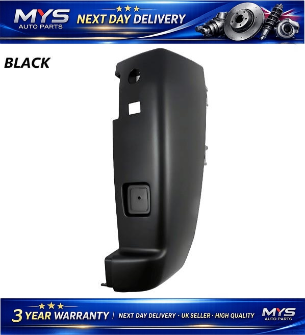 Rear Bumper Corner End Right Black - CITROEN PEUGEOT FIAT +more