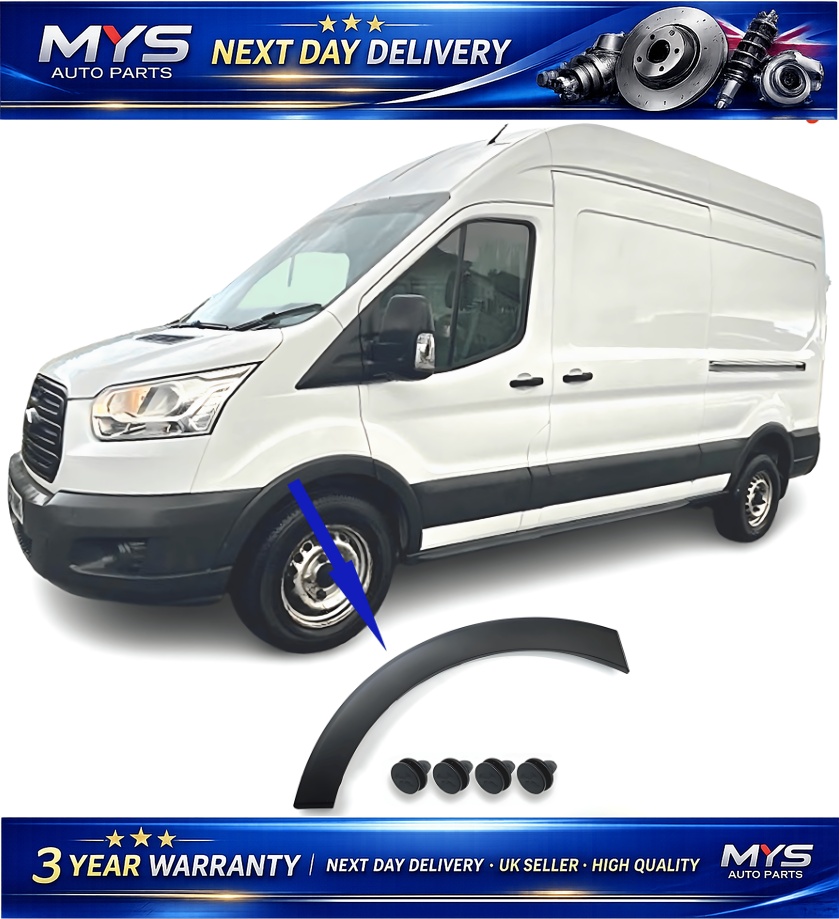 Wheel Arch Trim Moulding Front Left - FORD Transit Mk8 08.2013 On