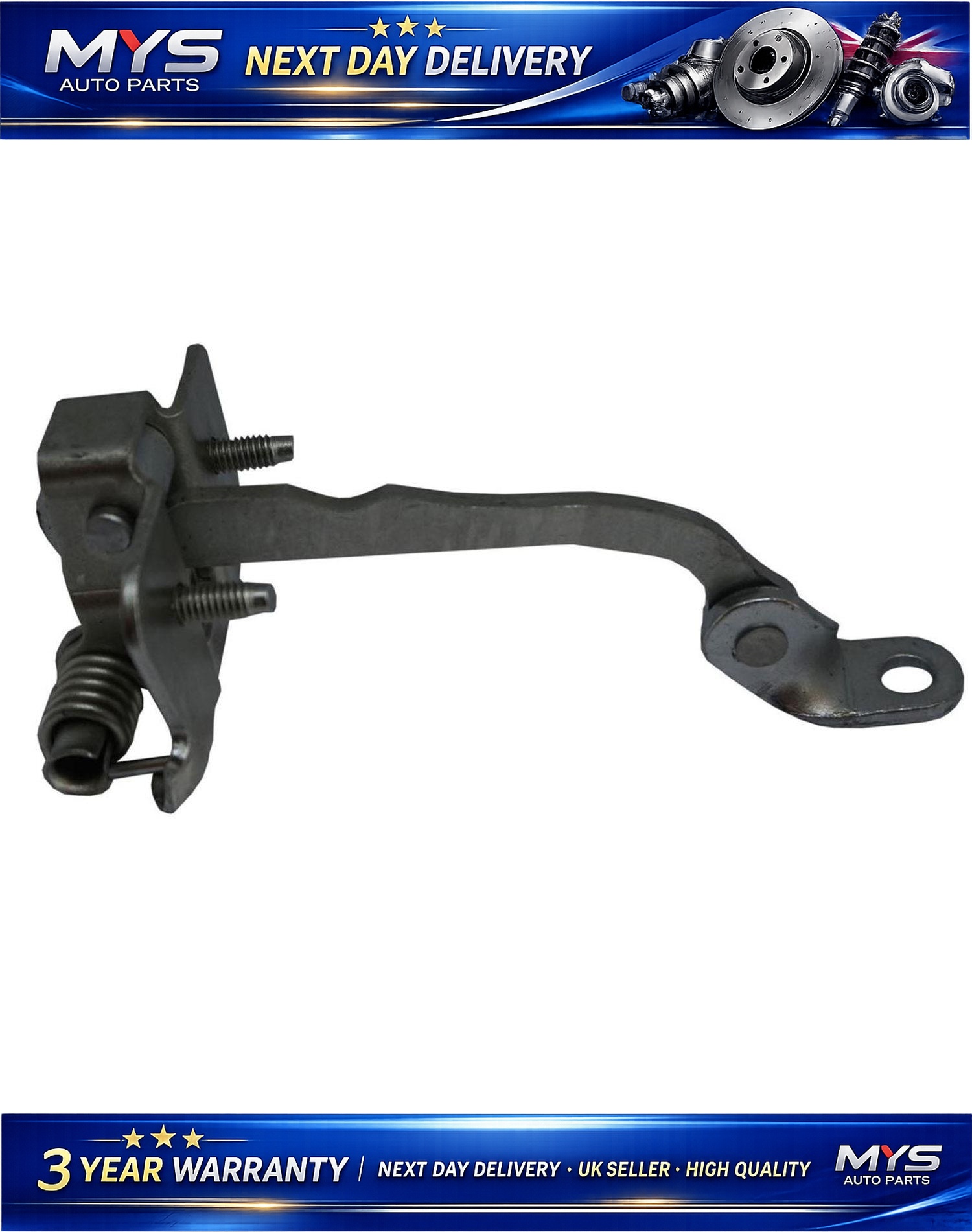 Rear Door Catch Hinge Check Strap Left Or Right Side - PEUGEOT 206 - OEM 9181C9