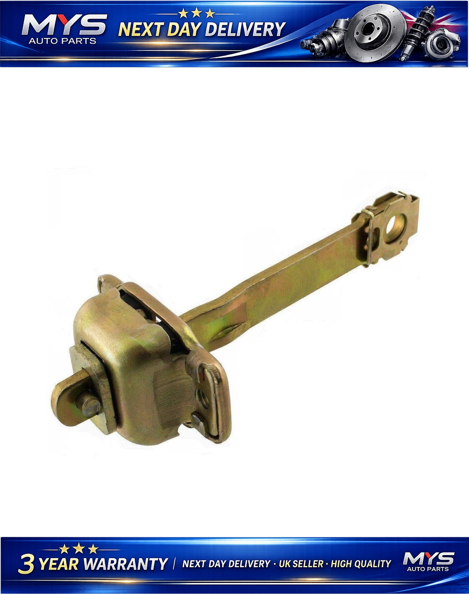 Front Door Hinge Stop Check Strap Right Or Left Side - VW Transporter T4