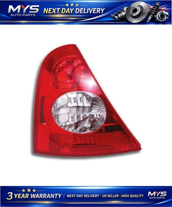Rear Tail Light Lamp Without Bulb Holder Left Side - RENAULT Clio Hatchback