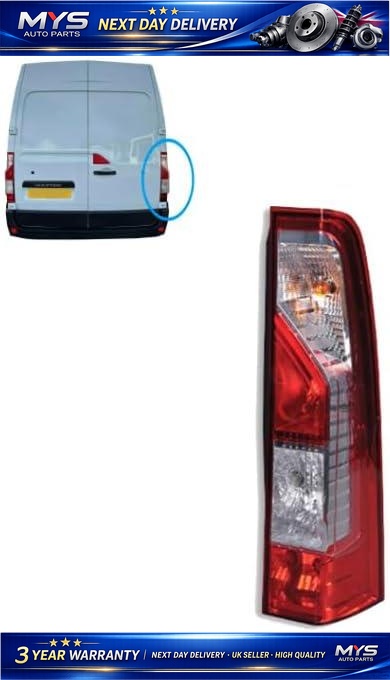 Rear Tailgate Light Lamp Right Side - NISSAN NV400 - OEM 265500023R +more