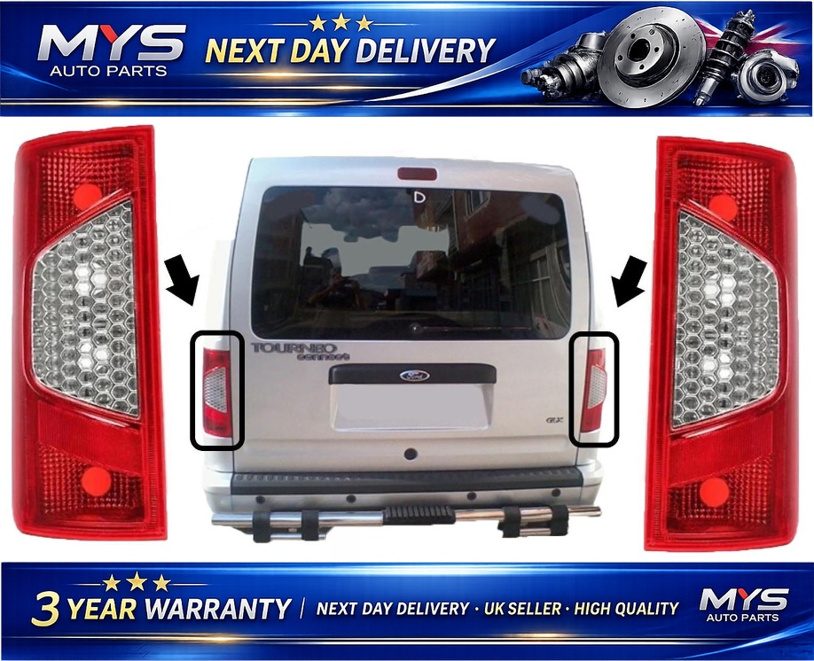 2x Tail Light Lamps Rear Right And Left Side - FORD Connect 2009-2013