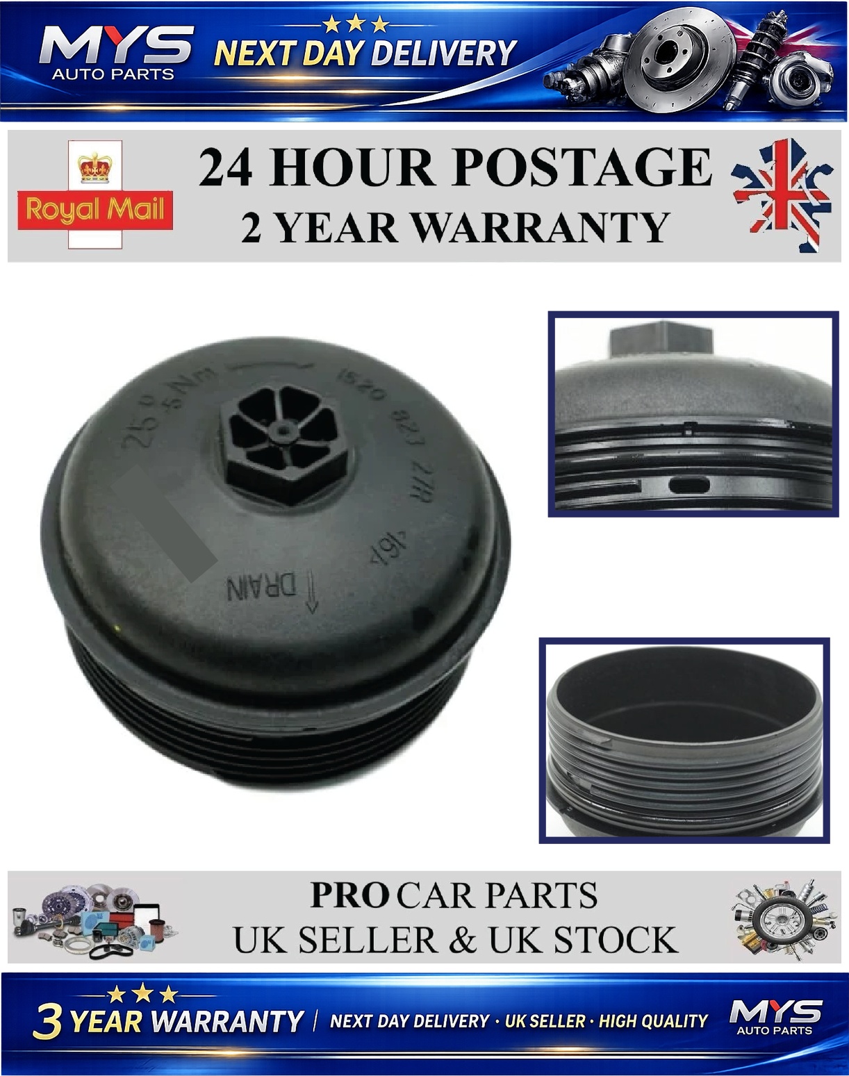 Oil Filter Housing - NISSAN Juke Micra Pulsar Qashqai X-trail