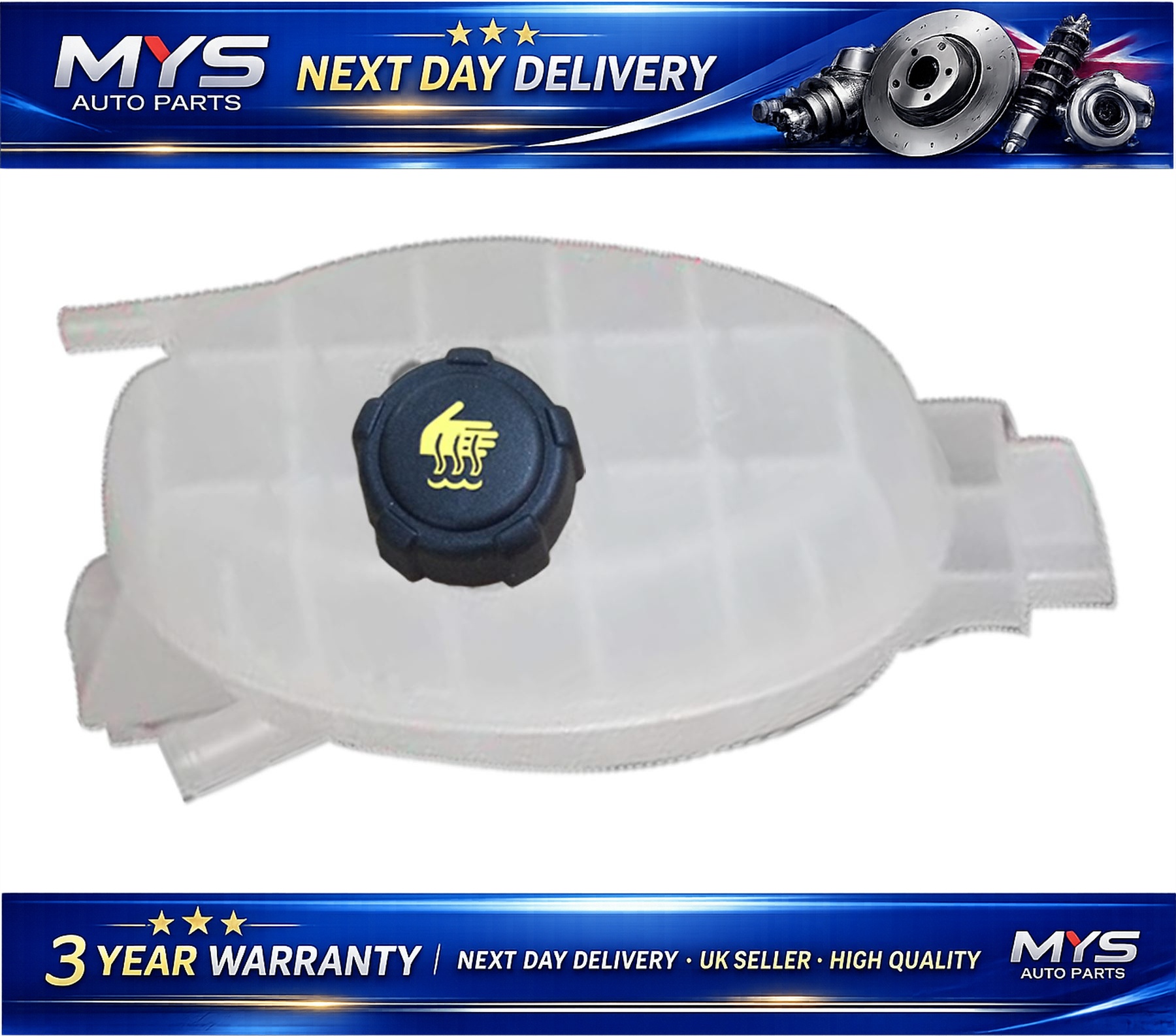 Expansion Tank Coolant Tank - RENAULT Traficii OPEL / VAUXHALL Vivaro