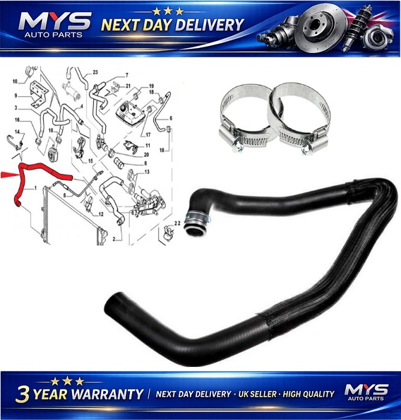 Radiator Hose Pipe - CITROEN I FIAT PEUGEOT +more